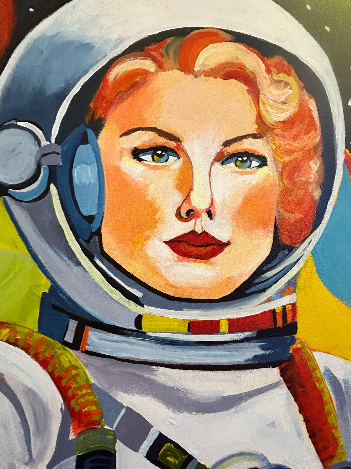 Space Girl #3 Jean Bradley Art