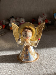 Spun Cotton Angel in Silver