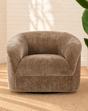 Ellie Accent Chair in Mocha Beige