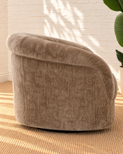 Ellie Accent Chair in Mocha Beige