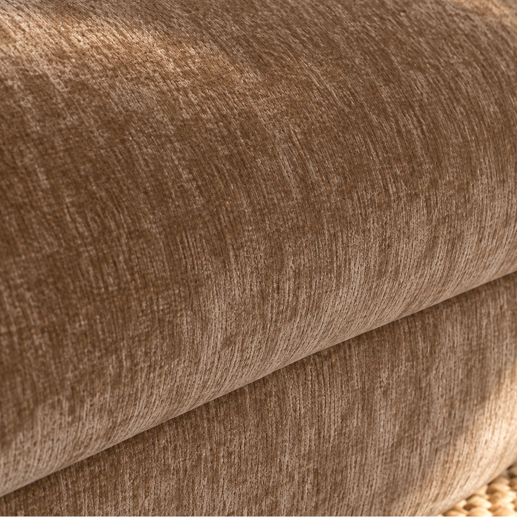 Ellie Sectional Sofa in Mocha Beige