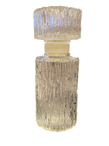 Brutalist Glass Decanter