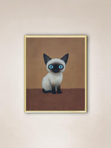 Siamese cat portrait