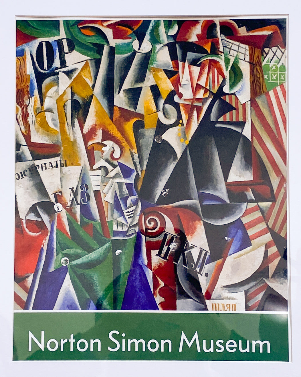 Norton Simon Museum Poster, Framed