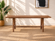 Felipe Dining Table in Natural Brown