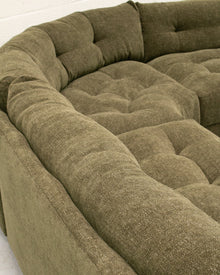 Prima 3 Piece Sectional Sofa in Camila Olive