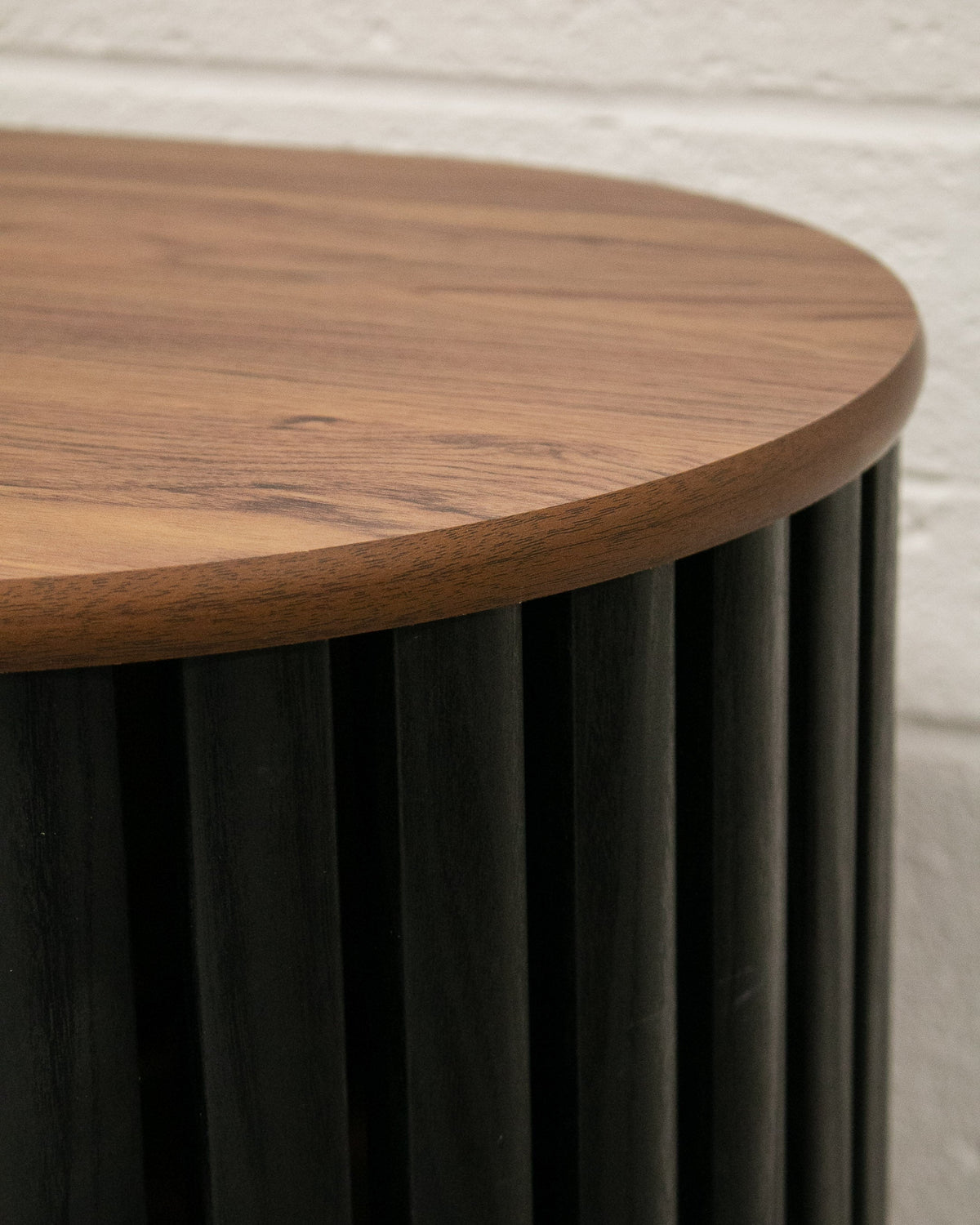 Johannesburg Buffet Credenza in Black & Walnut
