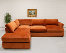 Michonne Sectional Sofa in Lovely Russet