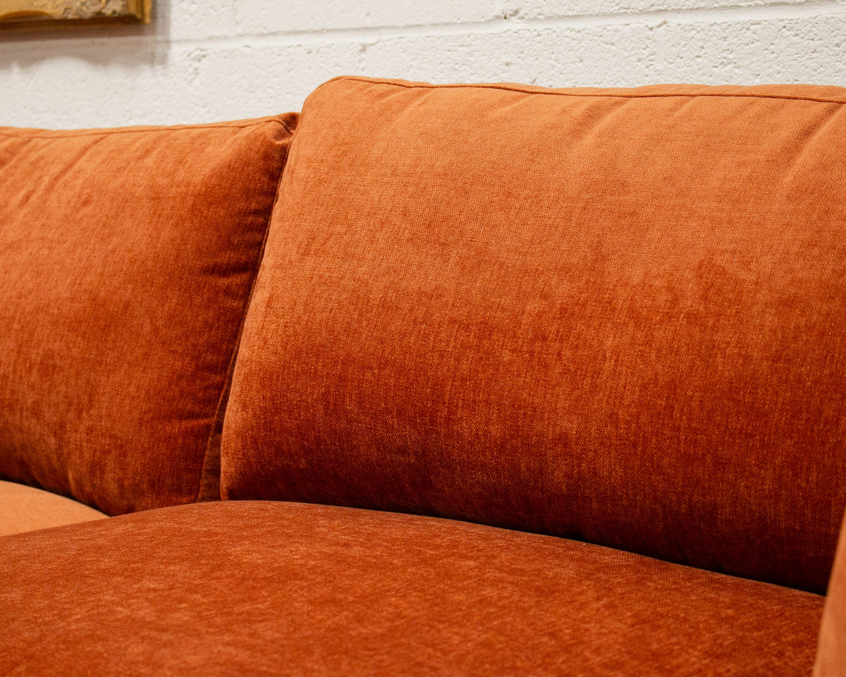Michonne Sectional Sofa in Lovely Russet