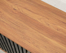 Johannesburg Buffet Credenza in Black & Walnut