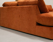 Michonne Sectional Sofa in Lovely Russet