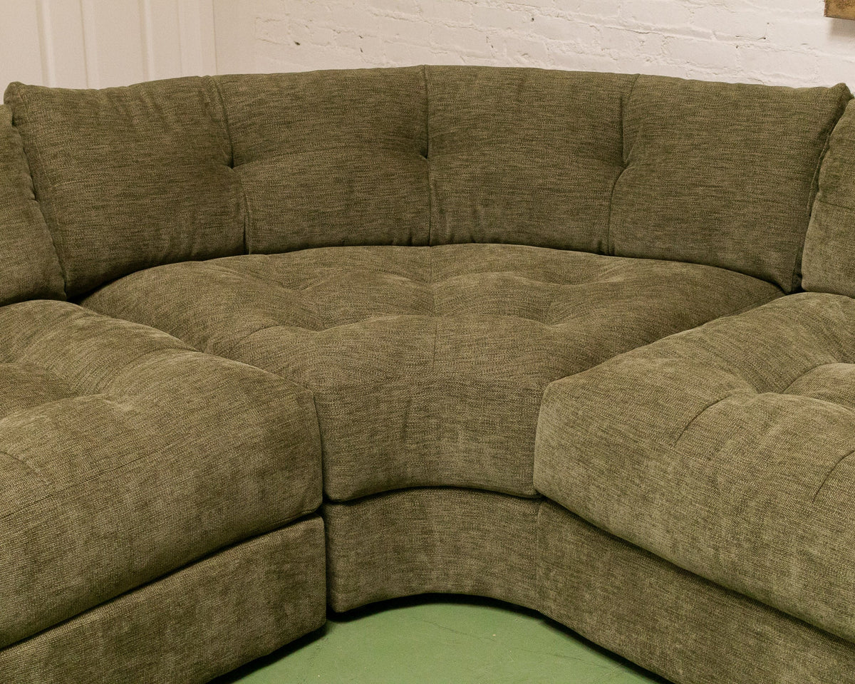 Prima 3 Piece Sectional Sofa in Marley Olive