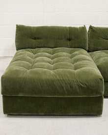 Prima 2 piece with Armless Chaise in Amici Moss
