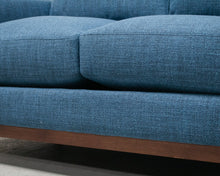 Lisette 70" Loveseat in Solitude Blue