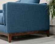 Lisette 70" Loveseat in Solitude Blue