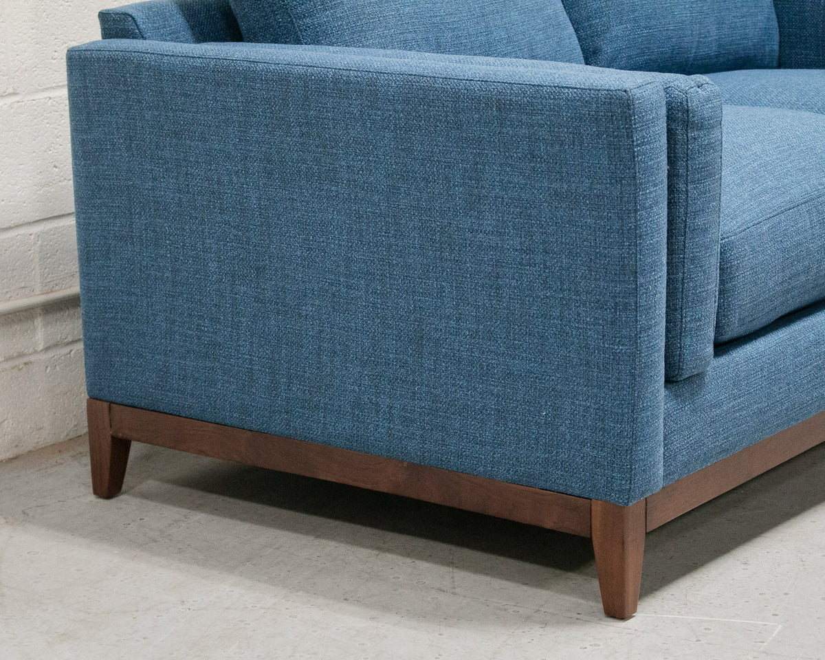 Lisette 70" Loveseat in Solitude Blue