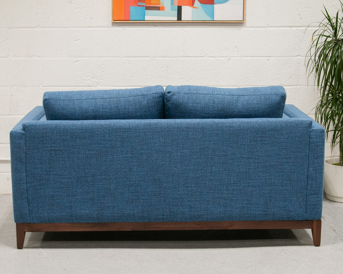 Lisette 70" Loveseat in Solitude Blue