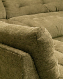 Prima 3 Piece Sectional Sofa in Marley Olive