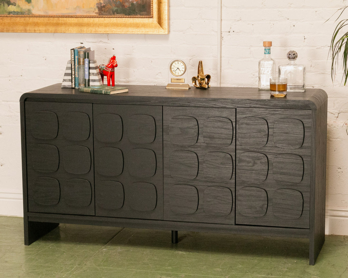 Fallino Buffet Sideboard in Black