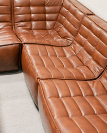 Recycled Leather 5 Piece Juno Sofa