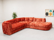 Prima Sofa in Burnt Orange