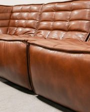 Recycled Leather 5 Piece Juno Sofa