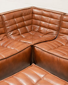 Recycled Leather 5 Piece Juno Sofa