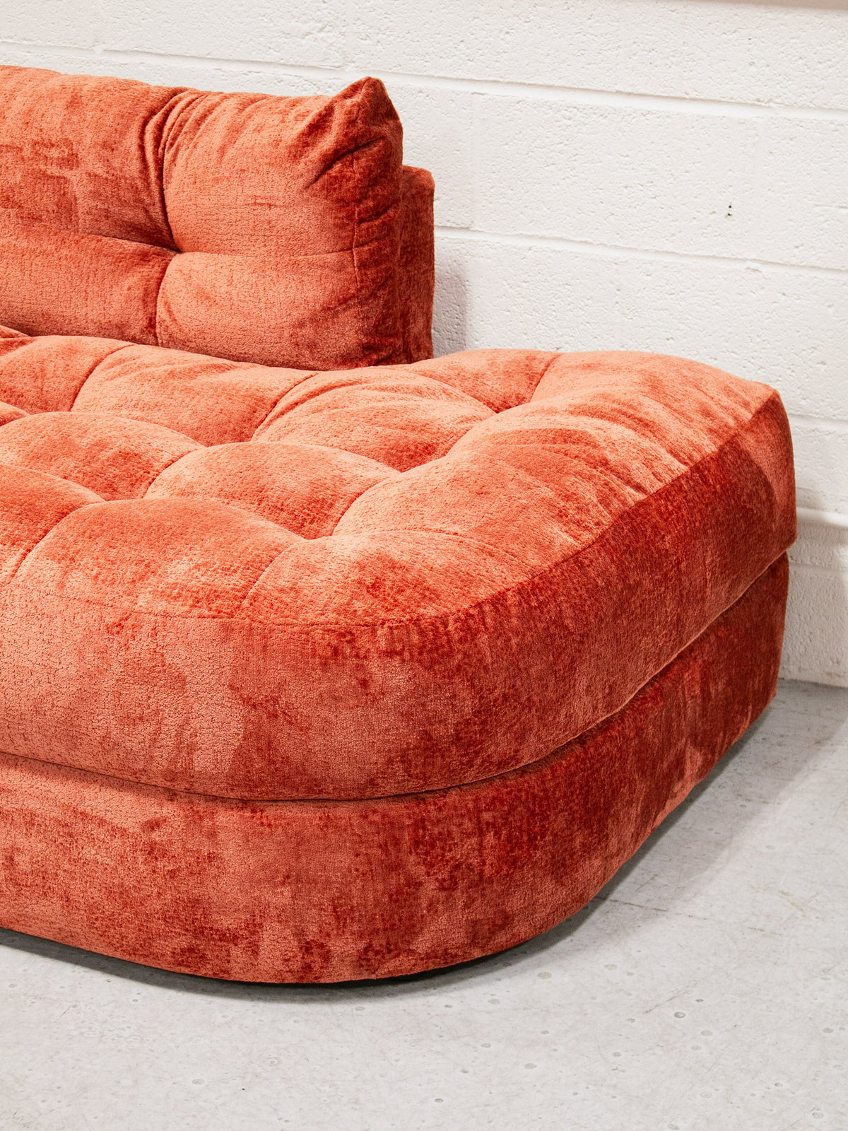 Prima Sofa in Burnt Orange