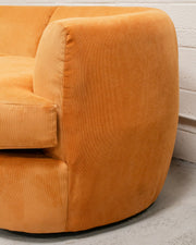 Charlotte Sofa in Parallel Tobacco