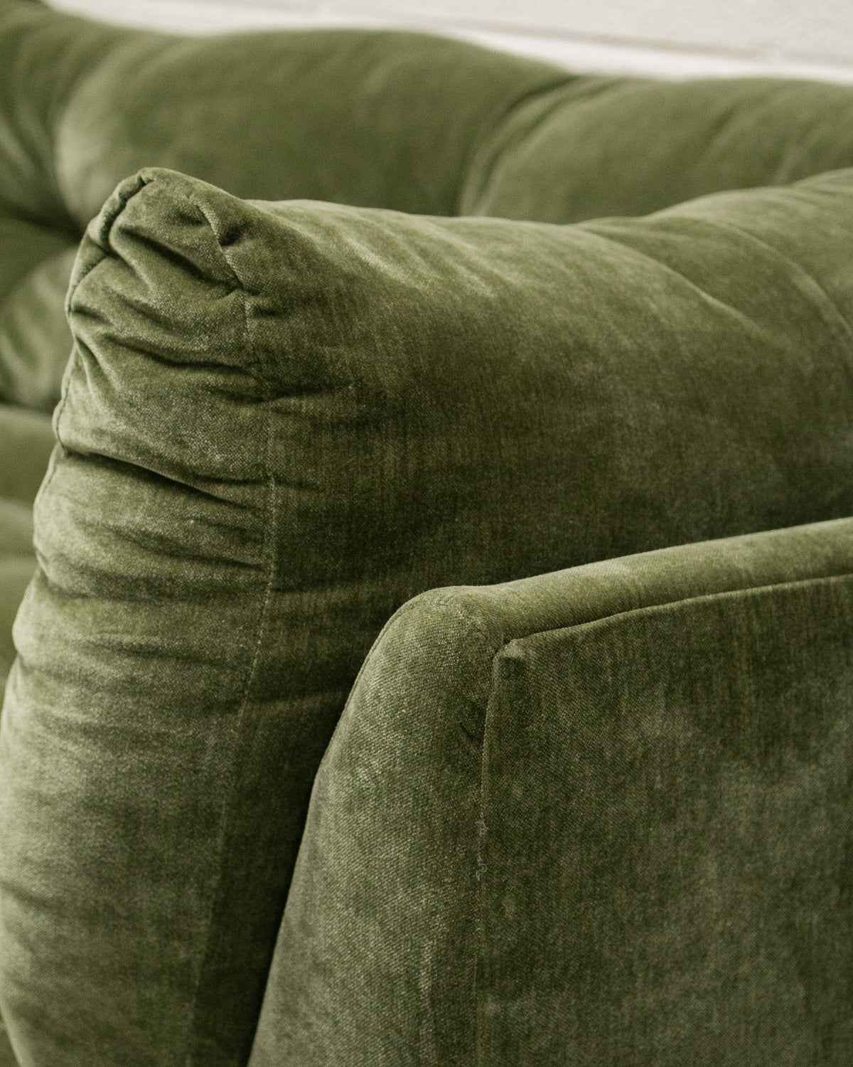Prima 2 piece with Armless Chaise in Amici Moss