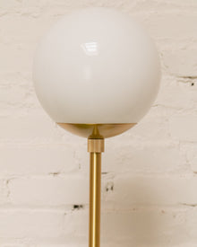 Deco Style Floor Lamp in Gold