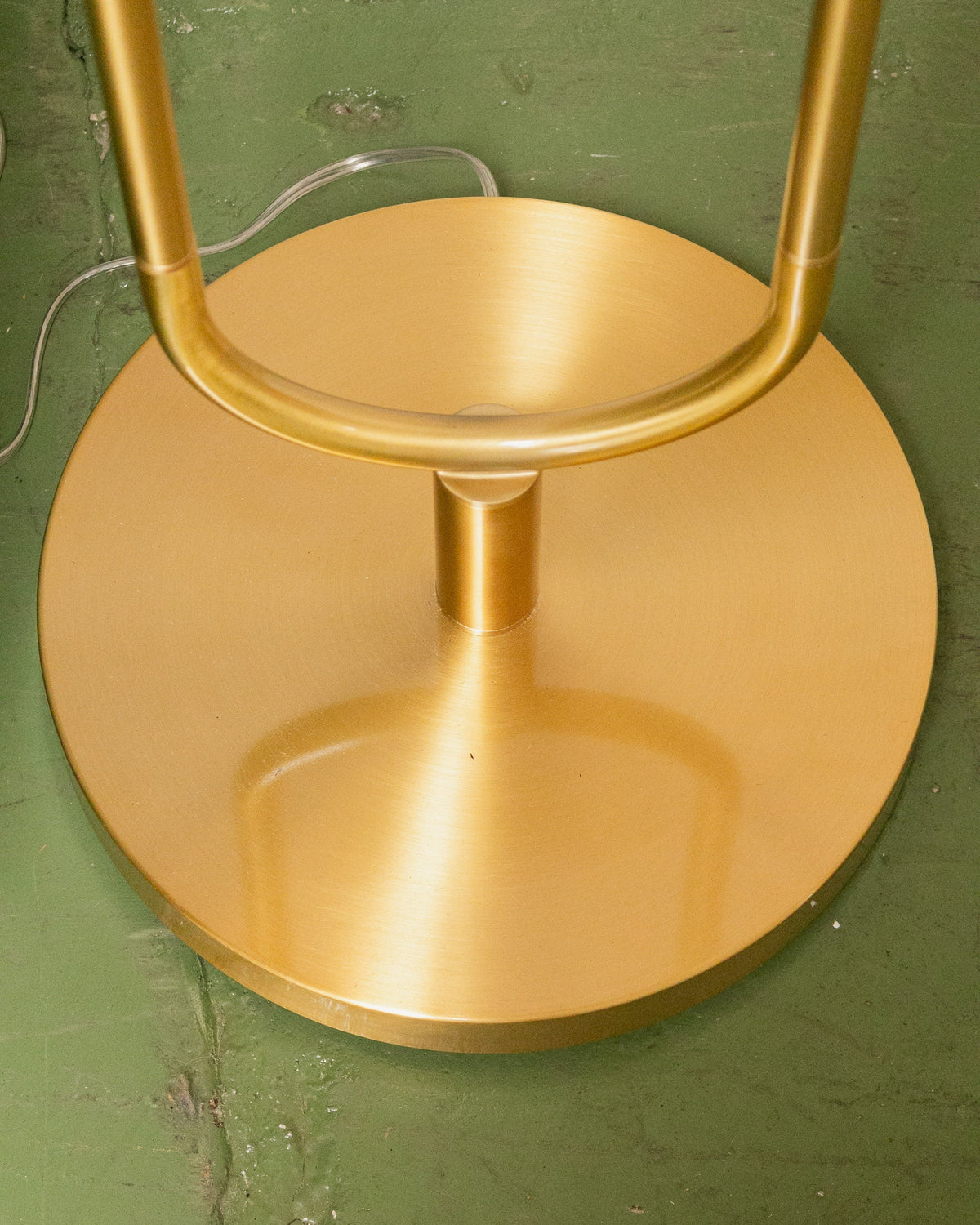 Deco Style Floor Lamp in Gold
