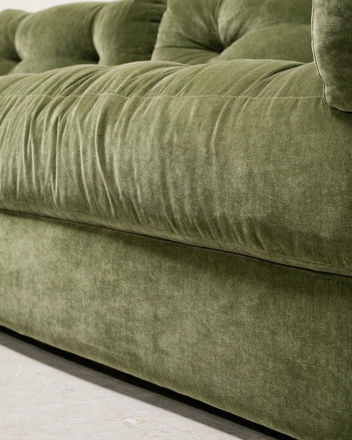 Prima 2 piece with Armless Chaise in Amici Moss
