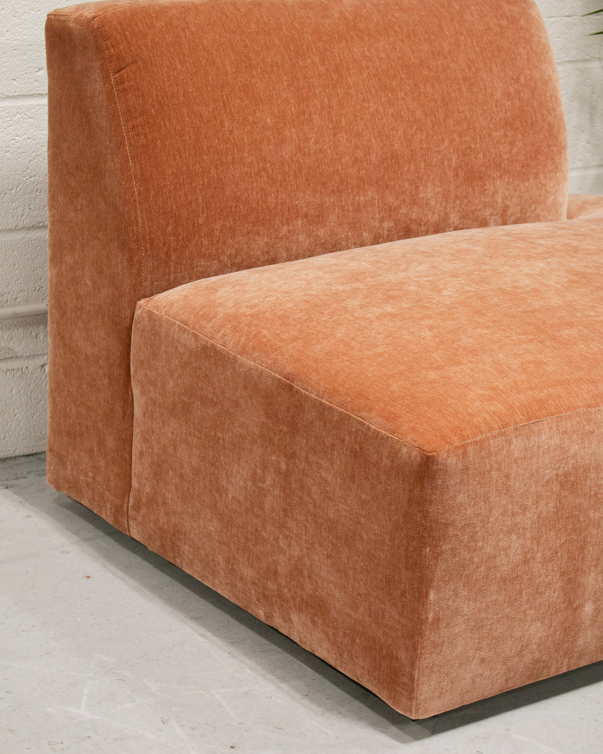 Bonnie Modular Chaise in Amici Ginger
