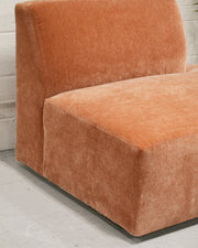 Bonnie Modular Chaise in Amici Ginger