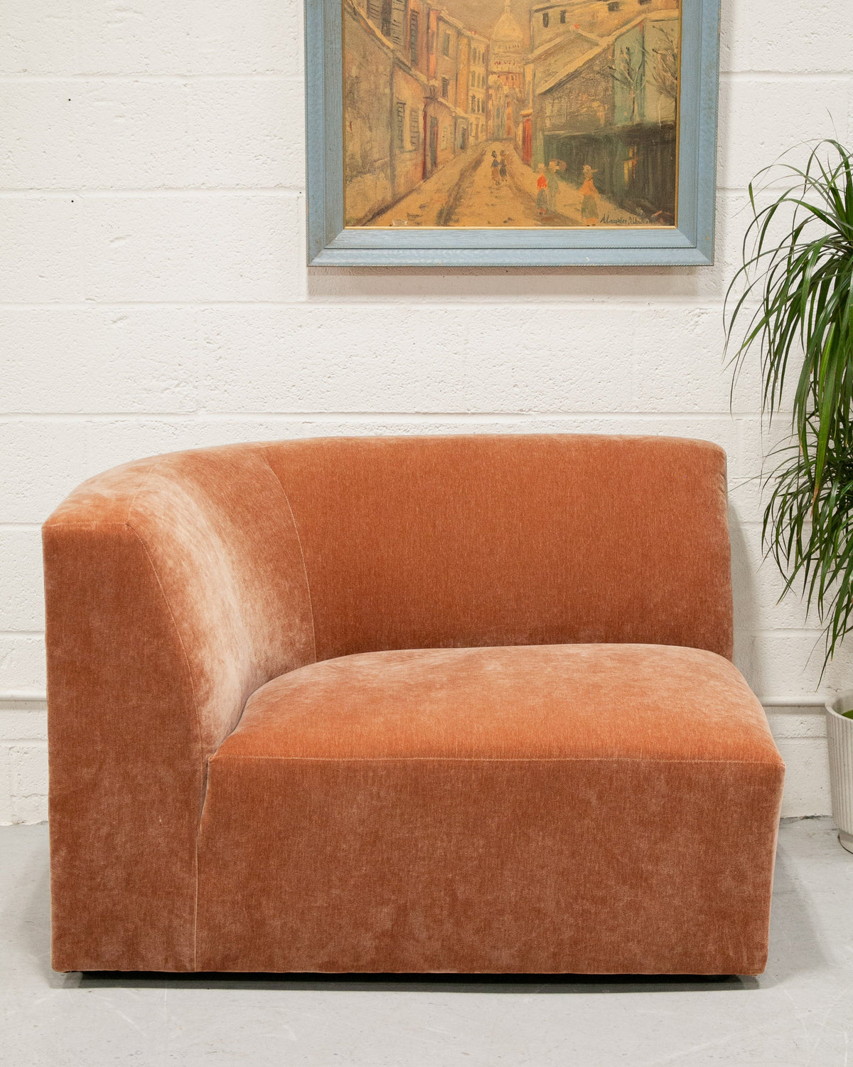 Bonnie Modular Corner in Amici Ginger