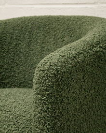 Olive Vintage Swivel Chair