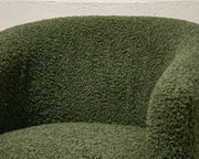 Olive Vintage Swivel Chair