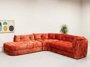 Prima Sofa in Burnt Orange