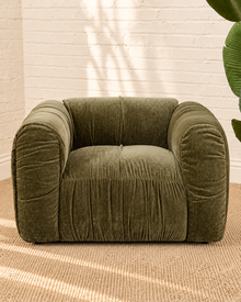 Greta Accent Chair in Moss Green