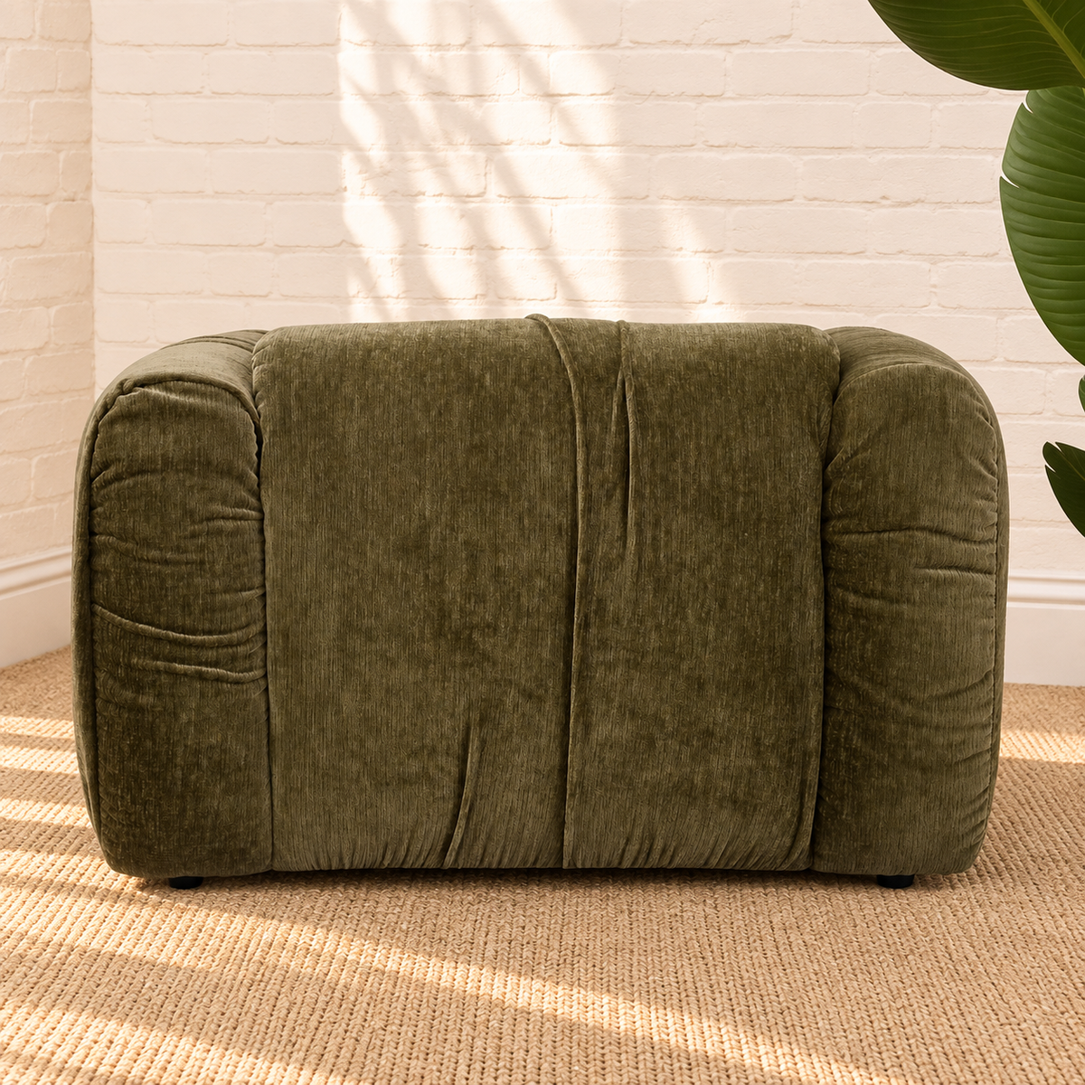 Greta Accent Chair in Moss Green
