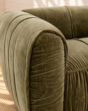 Greta Accent Chair in Moss Green