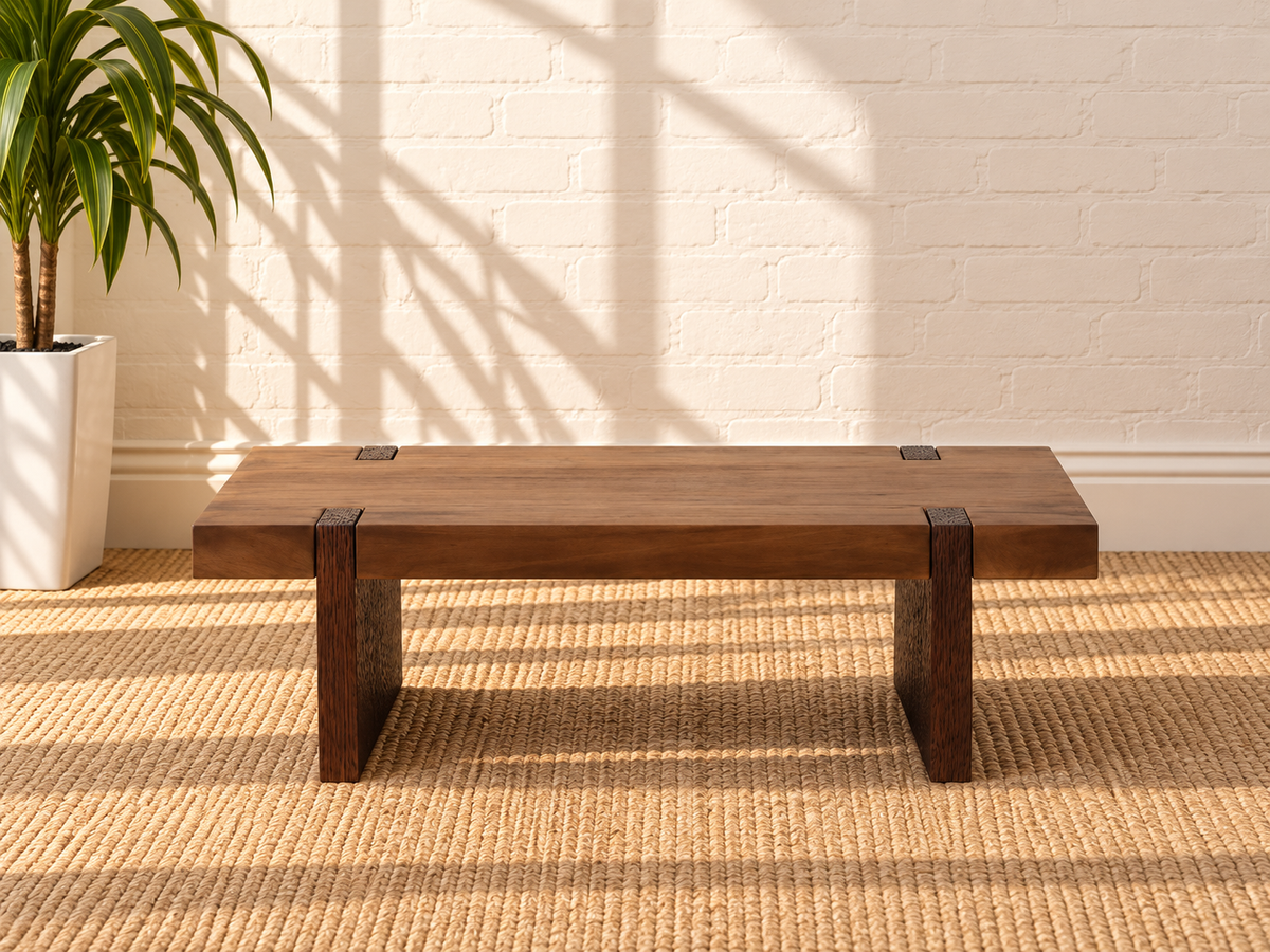 Hayden Coffee Table in Natural Brown