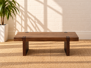 Hayden Coffee Table in Natural Brown