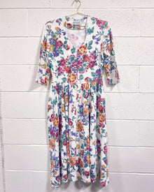 Vintage Romantic Floral Dress (12)