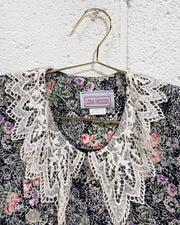 Vintage Floral Dress with Belt (6)