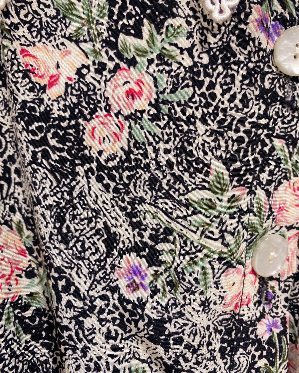 Vintage Floral Dress with Belt (6)