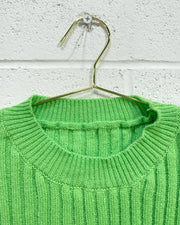 I Love My Green Sweater (L)