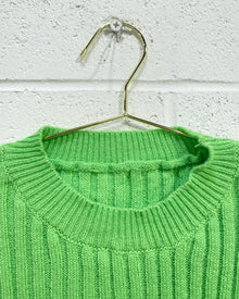 I Love My Green Sweater (L)