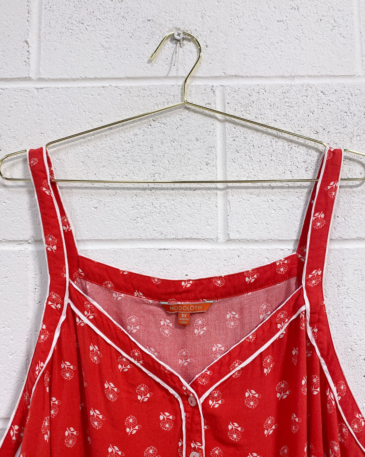 Modcloth Red Tank Top (3X)
